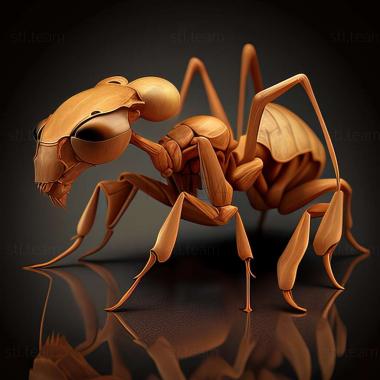 3D модель Rossomyrmex anatolicus (STL)